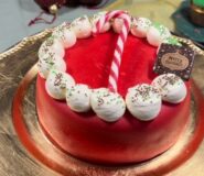 Marsepein Kersttaart